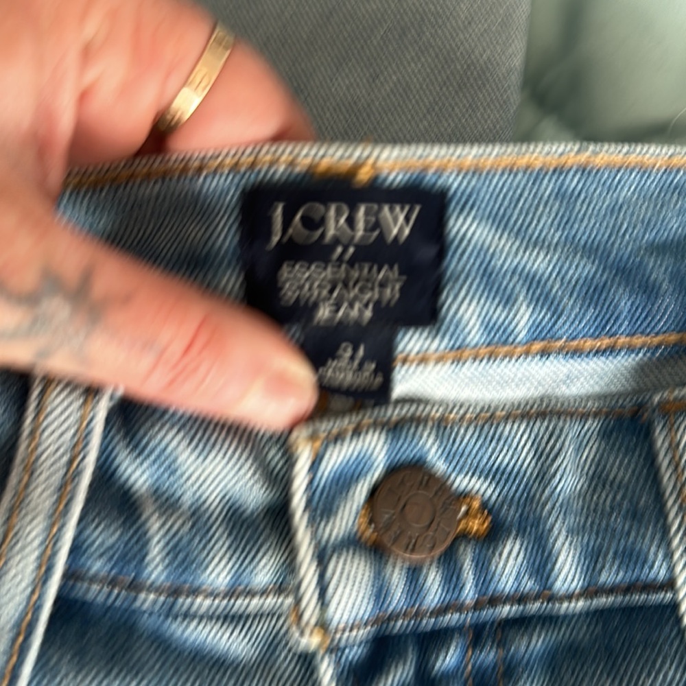 J Crew Essential Straight Jean - Picture 2 of 5